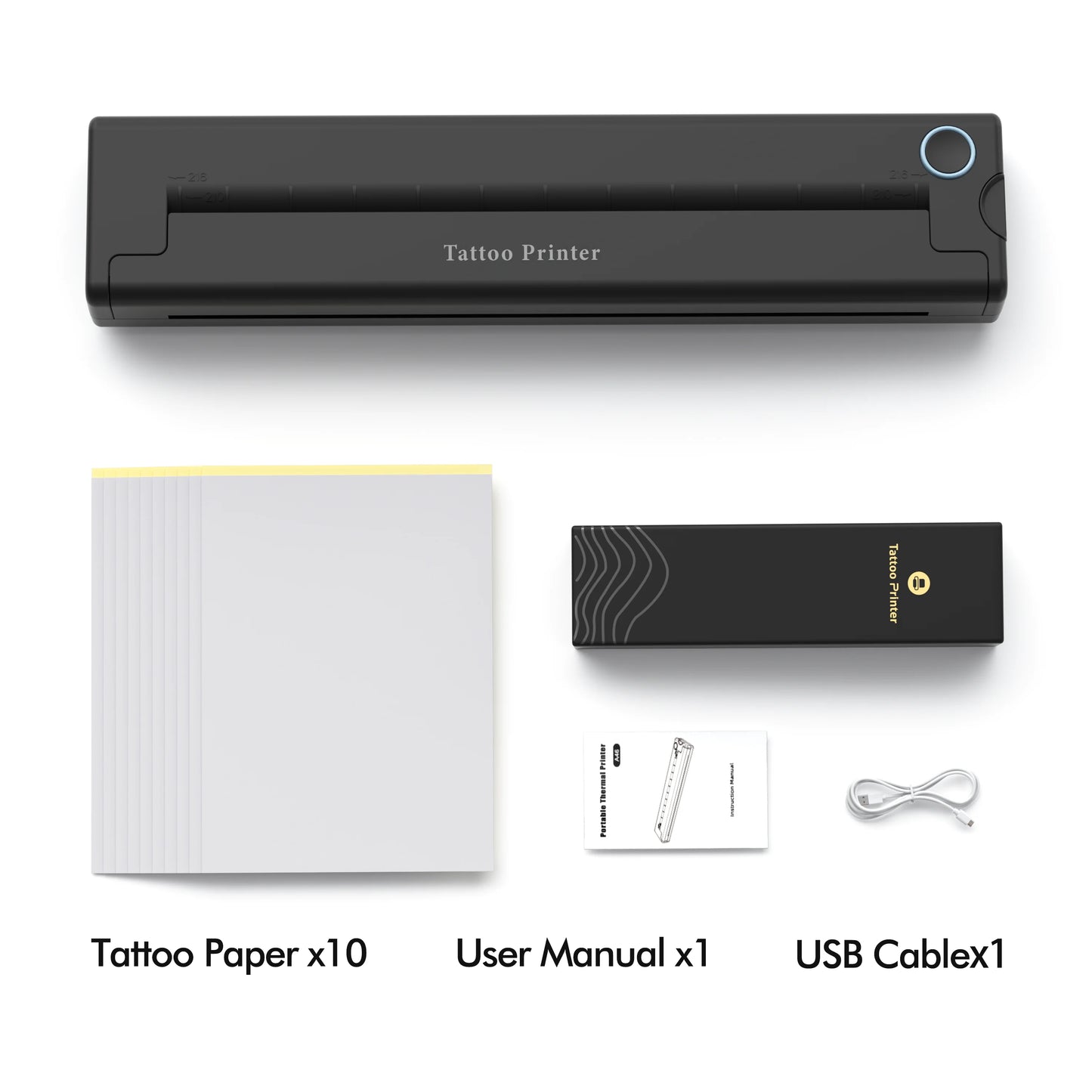 A4 Thermal Printers Wireless Bluetooth Tattoos Printer Portable Mini Thermal Printer A4 Paper Photo Printer from Mobile Phone